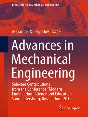 cover image of Advances in Mechanical Engineering